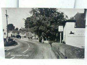 Vintage RP Postcard Burrowbridge Village Somerset