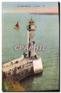 Postcard Old Lighthouse Saint Brieuc