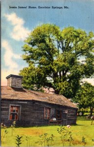 Postcard MO Exclesior Springs - Jesse James' Farm