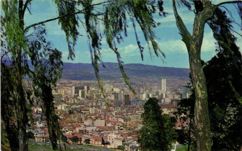 colombia, BOGOTA, Panorámica de la Ciudad (1969) Postcard