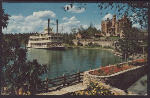 Cruising the Rivers of America,Disneyworld Postcard BIN