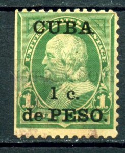 509383 CUBA 1899 year USA occupation stamp overprint