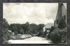 dc143 - ANGOLA Indiana 1947 Pokagon State Park. Cars. Real Photo POstcard
