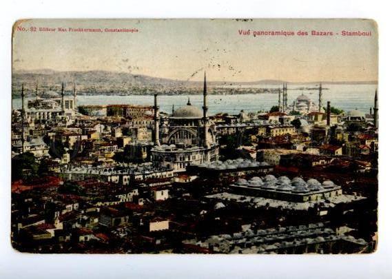 150691 TURKEY Constantinople Vintage real posted postcard