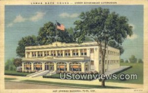 Lamar Bath House - Hot Springs National Park, Arkansas AR  