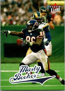 2004 Fleer Football Card Marty Booker Chicago Bears sk9369