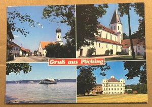 UNUSED POSTCARD - GREETINGS FROM POCKING, GERMANY