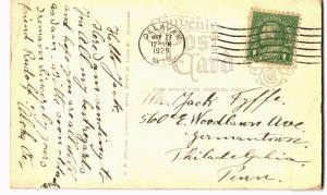 Delavan Lake View At Bathing Pier Assembly Grounds 1929 WI 