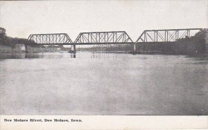 Iowa Des Moines Bridge Over Des Moines River