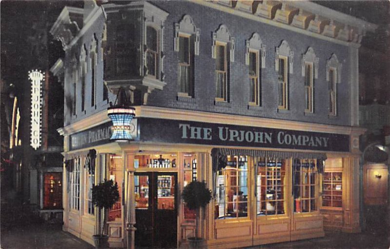 The Upjohn Company old-fashioned drugstore Disneyland, CA, USA Disney Unused 