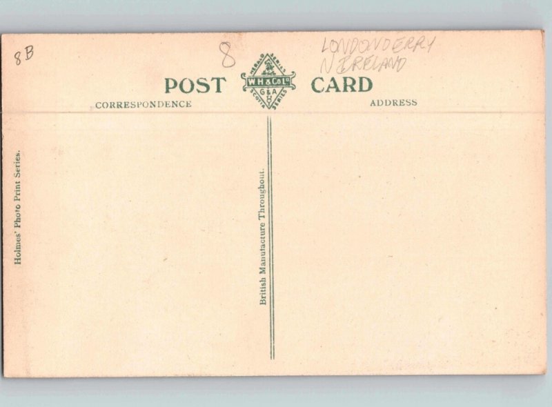c1920 Bann Falls Coleraine Londonderry North Ireland RPPC Real Photo Postcard
