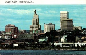 Rhode Island Providence Skyline View