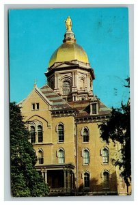 Vintage 1969 Postcard The Golden Dome Notre Dame University South Bend Indiana