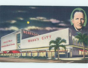 Linen WEBB CITY DRUG STORE St. Petersburg Florida FL ho1738