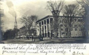 Real Photo - North Broad Street in Norwich, New York