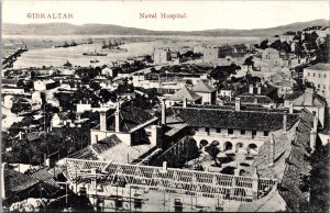 Gibraltar Naval Hospital Vintage Postcard C307