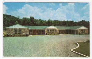 Schubert Motel US 27 Wartburg Tennessee postcard