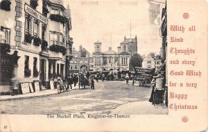 BR64517 the market place kingston on thames   uk