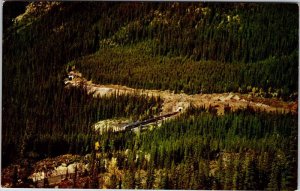 Postcard TRAIN SCENE State of British Columbia BC AK3718