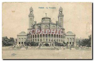 Old Postcard Paris Trocadero Advertisement Etablissements Bourigeaud Lille Sa...