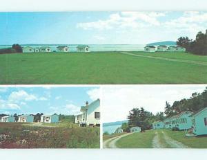 Pre-1980 COTTAGE SCENE Between Searsport & Belfast Maine ME c2628