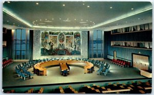 Postcard - Security Council Chamber, United Nations Headquarters - New York