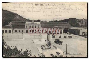 Old Postcard Bar le Duc La Gare Army