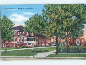 Linen BUILDING AT MIDLAND COLLEGE Fremont Nebraska NE L9430