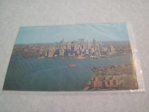 Lower Manhattan Skyline , NY, NY //  Unused Postcard