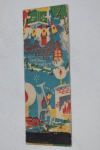 Tiny Tim A Story for Christmas 20 Front Strike Matchbook Cover