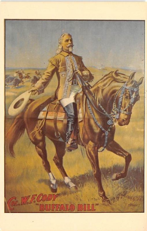Col. W.F. Cody - Buffalo Bill Unused