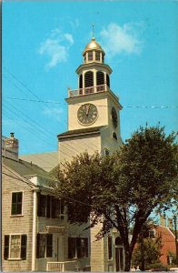 Massachusetts Nantucket The Town Clock