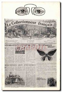Old Postcard Fancy Journal Newspapers Collector French Butterfly machines at ...