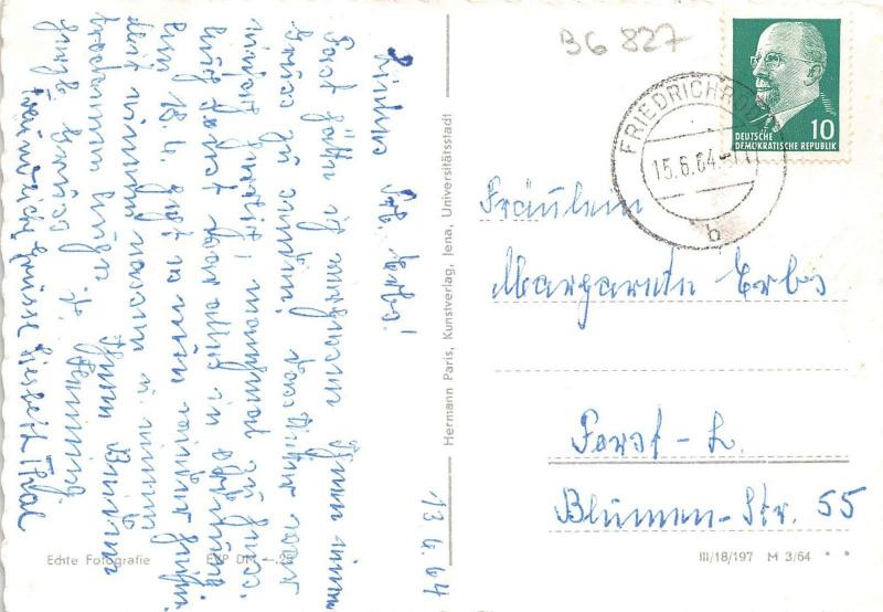 BG827 gruss aus friedrichroda thur  CPSM 14x9.5cm germany