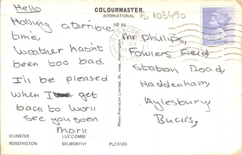 B103490 somerset thatch    uk