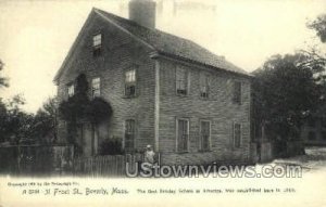 Sunday School - Beverly, Massachusetts MA Postcard
