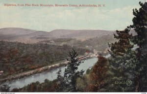 ADIRONDACKS, New York, PU-1912; Riparius, from Flat Rock Mountain, Riverside ...