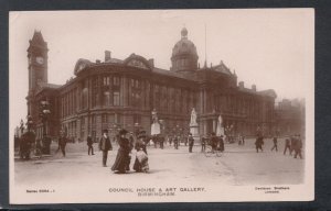 Warwickshire Postcard - Council House & Art Gallery, Birmingham SW2034