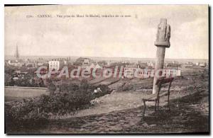 Old Postcard Carnac Vue Prize Du Mont St Michel