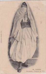 Algerie Mauresque Costume de Ville 1908