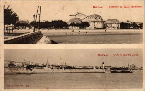 CPA ROYAN - Ensemble du Casino Municipal - Vu de la nouvelle Jetée (976040)