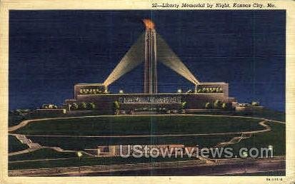 Night- Liberty Memorial in Kansas City, Missouri