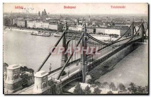 Postcard Old balken Hungary Budapest Hungary totalasidnt