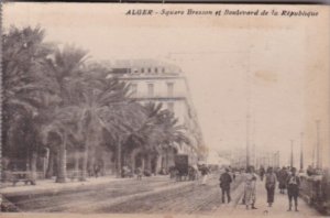 Algeria Alger Square Bresson et Boulevard de la Republique