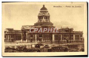 Old Postcard Brussels Courthouse