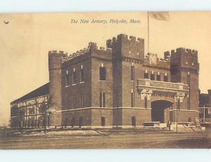 Divided-Back BUILDING Holyoke Massachusetts MA ho2913