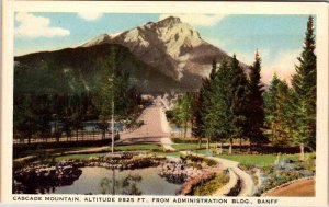 Postcard MOUNTAIN SCENE Banff Alberta AB AO4637