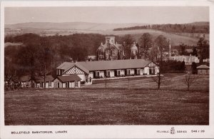 Bellefield Sanatorium Lanark Lanarkshire Scotland Hospital RPPC Postcard H47