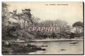 Vannes Old Postcard Anse Roguedas