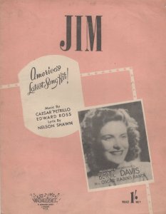 Jim Beryl Davis Sheet Music